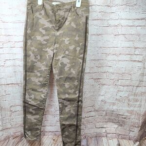 Skinnygirl Camo Jeans Size 10 Nwot